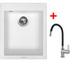 Sinks CUBE 410 Milk + Flexia