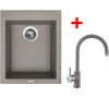 Sinks CUBE 410 Truffle + Vitalia GR
