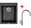 Sinks CUBE 410 Metalblack + Vitalia
