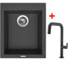 Sinks CUBE 410 Nanoblack+EVA P Nanoblack