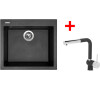 Sinks CUBE 560 Metalblack + Mix 3 P GR