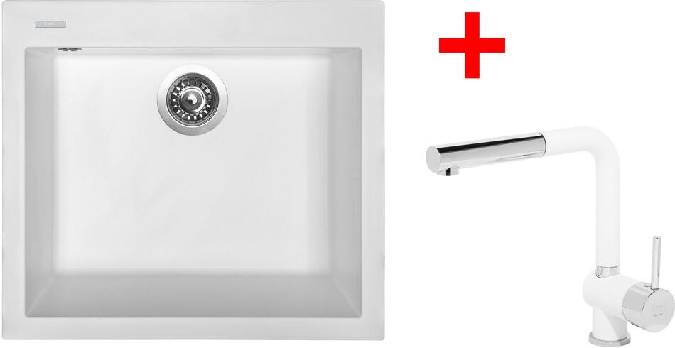 Sinks CUBE 560 Milk + Mix 3 P GR