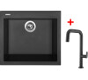 Sinks CUBE 560 Nanoblack+EVA P Nanoblack