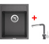 Sinks CLASSIC 400 Titanium + Mix 3 P GR