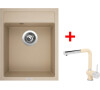 Sinks CLASSIC 400 Sahara + Mix 3 P GR
