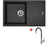 Sinks LINEA 780 Metalblack + Flexia