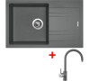 Sinks LINEA 780 Titanium + Vitalia GR