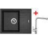 Sinks LINEA 600 Metalblack + Elka