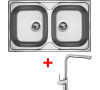 Sinks CLASSIC 800 DUO + ELKA