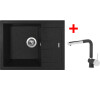Sinks AMANDA 650 Granblack + Mix 3 P GR