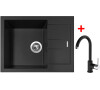 Sinks AMANDA 650 Nanoblack+MIX 35 Nanoblack
