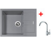 Sinks AMANDA 650 Nanogrey+MIX 35