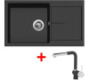 Sinks INFINITY 860 Metalblack + Mix 3 P GR