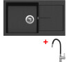 Sinks INFINITY 860 Metalblack + Flexia
