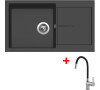 Sinks INFINITY 860 Pureblack + Flexia