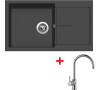 Sinks INFINITY 860 Pureblack + Vitalia
