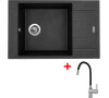 Sinks VARIO 780 Metalblack + Flexia