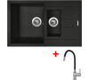 Sinks AMANDA 780.1 Metalblack + Flexia