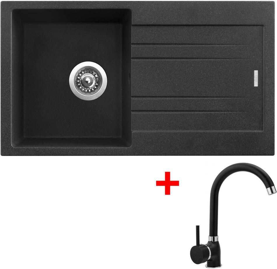 Sinks RAPID 780 Granblack + Polo GR