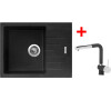 Sinks PERFECTO 650 Granblack + Mix 3 P GR