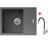 Sinks PERFECTO 650 Titanium + Flexia