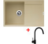 Sinks ULTIMA 790 Sahara + Vitalia černá matná