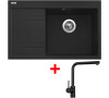 Sinks RIM 780 P Metalblack + Elka černá matná