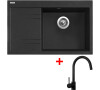 Sinks RIM 780 P Granblack + Vitalia černá matná