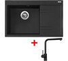 Sinks RIM 780 L Granblack + Elka černá matná