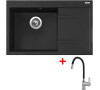 Sinks RIM 780 L Granblack + Flexia