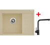 Sinks RIM 650 L Sahara + Elka černá matná