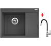 Sinks RIM 650 L Titanium + Flexia