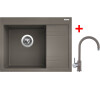 Sinks RIM 650 L Truffle + Vitalia GR