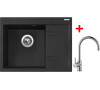 Sinks RIM 650 L Granblack + Vitalia
