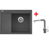 Sinks RIM 650 P Titanium + Mix 3 P GR