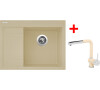Sinks RIM 650 P Sahara + Mix 3 P GR