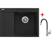 Sinks RIM 650 P Metalblack + Flexia