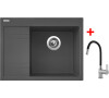 Sinks RIM 650 P Titanium + Flexia