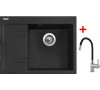 Sinks RIM 650 P Granblack + Flexia