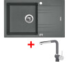 Sinks LINEA 780 XC Titanium + Mix 3 P GR