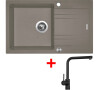 Sinks LINEA 780 XC Truffle + Elka černá matná
