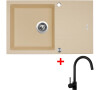 Sinks LINEA 780 XC Sahara + Vitalia černá matná
