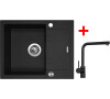 Sinks LINEA 600 XC Granblack + Elka černá matná
