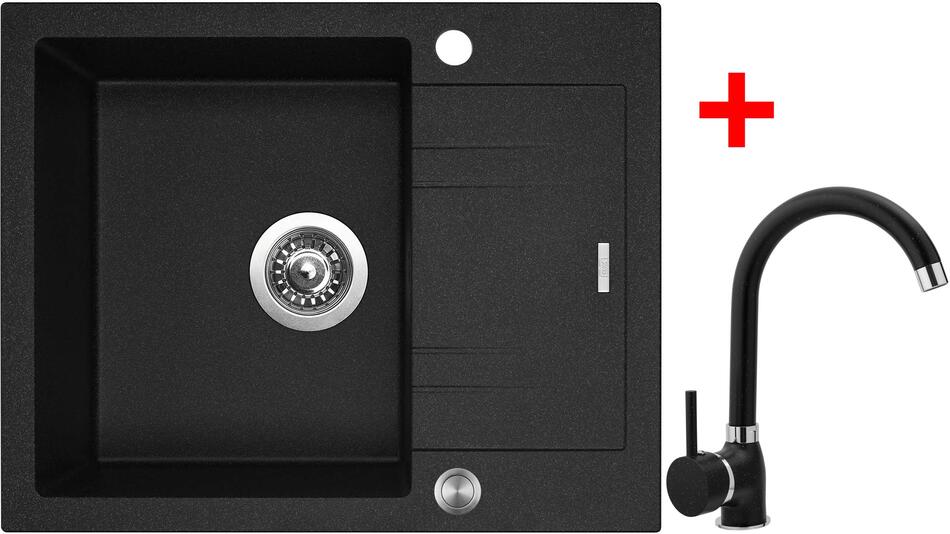 Sinks LINEA 600 XC Granblack + Polo GR