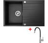Sinks GRANDE 800 XC Metalblack + Flexia
