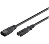 Kabel prodlužovací C7/C8 GOOBAY 97201 2m Black