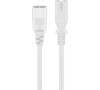 Kabel prodlužovací C7/C8 GOOBAY 97200 2m White