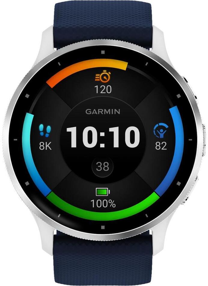 Smart hodinky Garmin VENU 3 Whitestone/Silver Silver