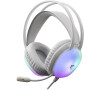 White Shark herní headset PEACOCK, pro PC, PS4/PS5, Mac, bílá (GH-2444) (PEACOCK-W)