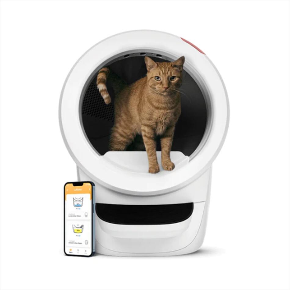 Kočičí toaleta Litter-Robot 4, 75 × 56, bílá